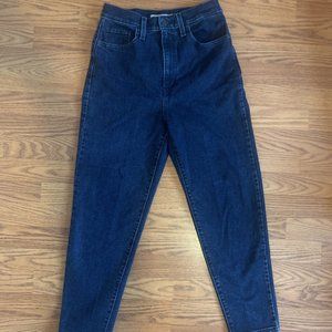 Levi's High Waisted Tapered Jeans size 27 (NWOT)
